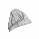 bonnet turban éponge avec noeud - lot de 2