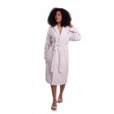 peignoir col châle 100% coton