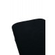 Housse de table de massage - Noire - éponge bouclette extensible – 3 Tailles