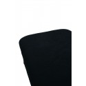 Housse de table de massage - Noire - éponge bouclette extensible – 3 Tailles